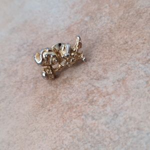 Big boy pin can be worn on necklace as well has loop